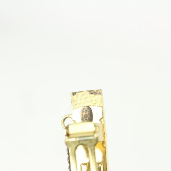 Chanel 01A Pearl x Gold CC Brooch 929cc92 - Picture 4 of 12